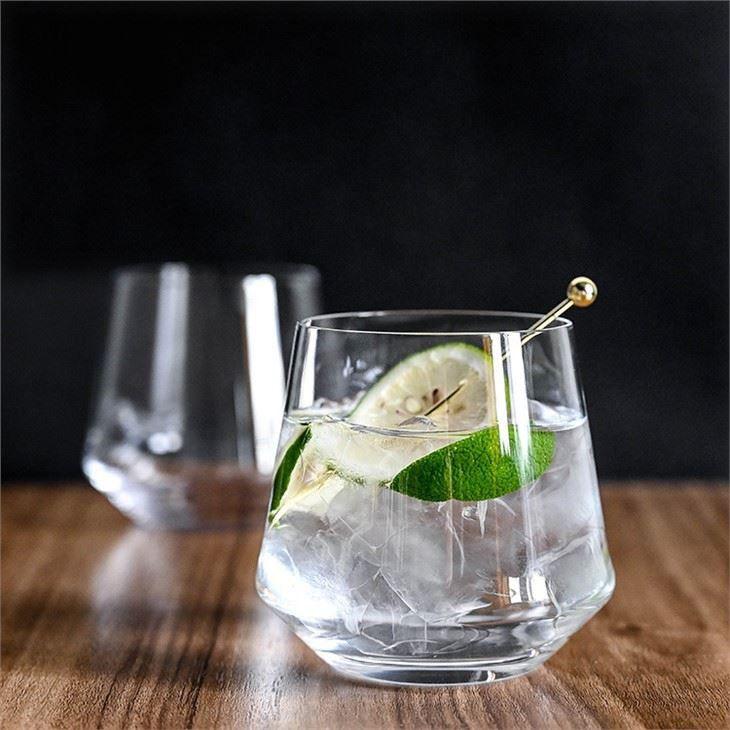 Crystal Transparent Tumbler Set of 6 | 370 ml