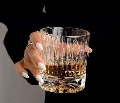 Set of 6 High Base Whiskey Glass