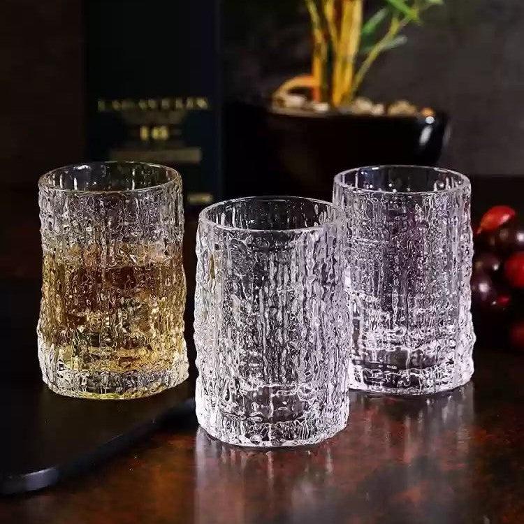 Ice Frost Design Glass | Set of 6