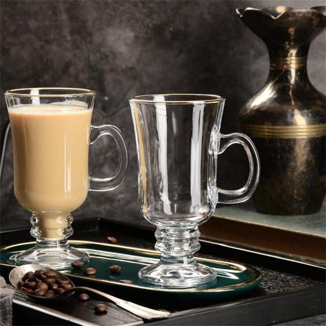 Set of 2 Irish Coffee Glasses 230ml