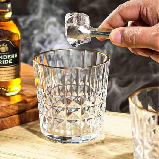 Set of 6 Crystal Clear Whiskey Glasses