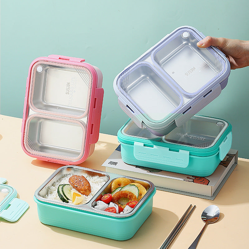 Stainless Steel Lunch Box ( 100% Leakproof )