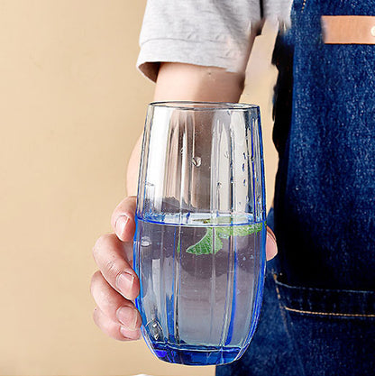 Blue Color Water and Juice Glasses | 510 ml