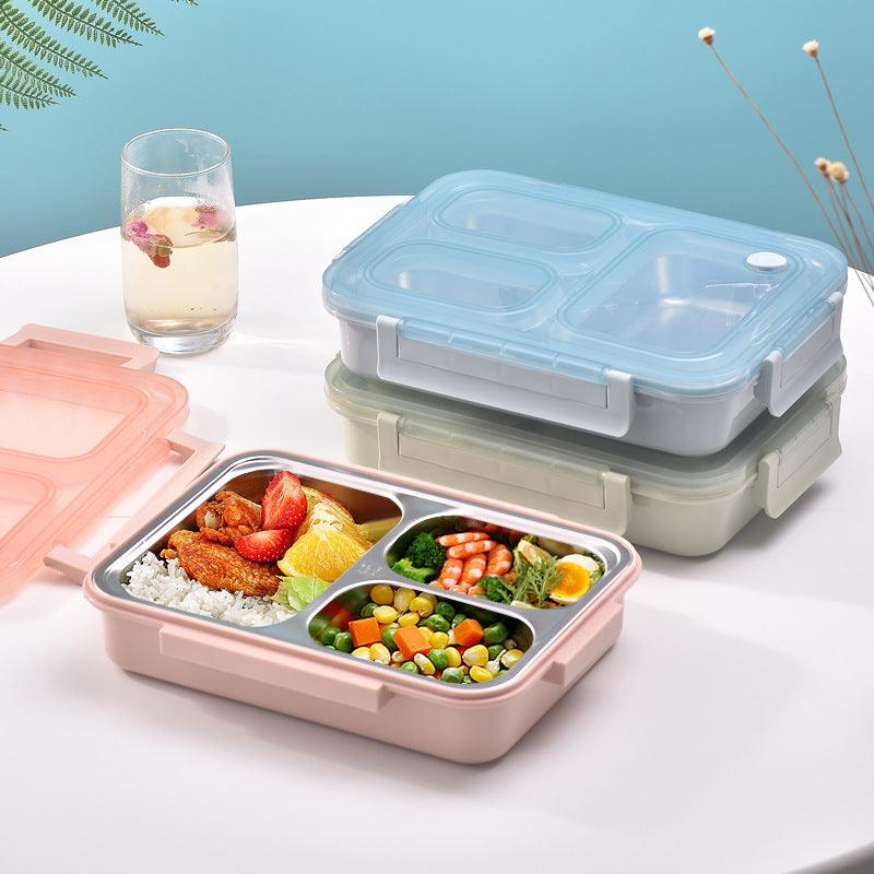 100% Leak Proof Stainless Steel Bento | Amora Crockery