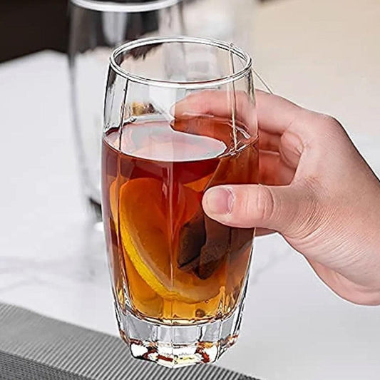 Simple Drinking Glass | 365 ML | Set of 6