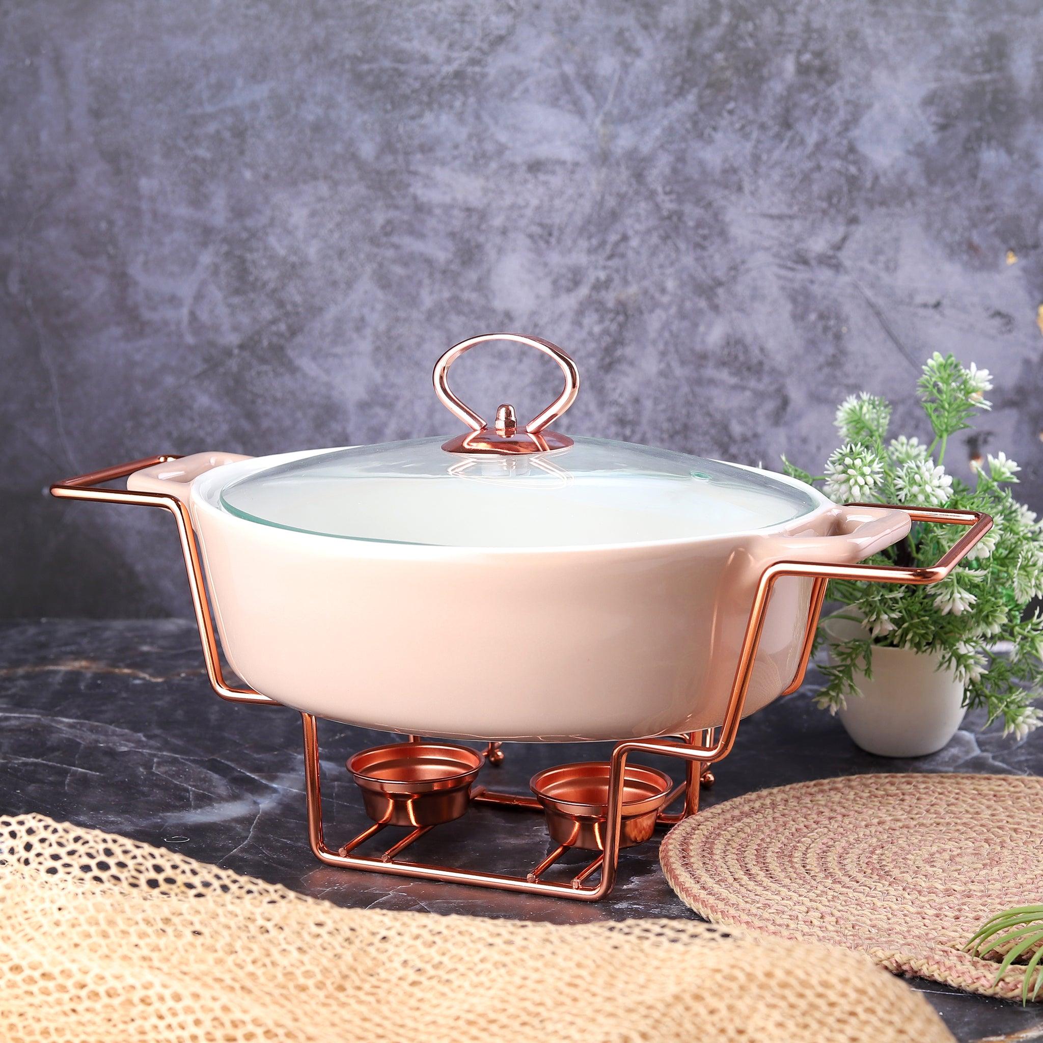 Pink casserole outlet dish