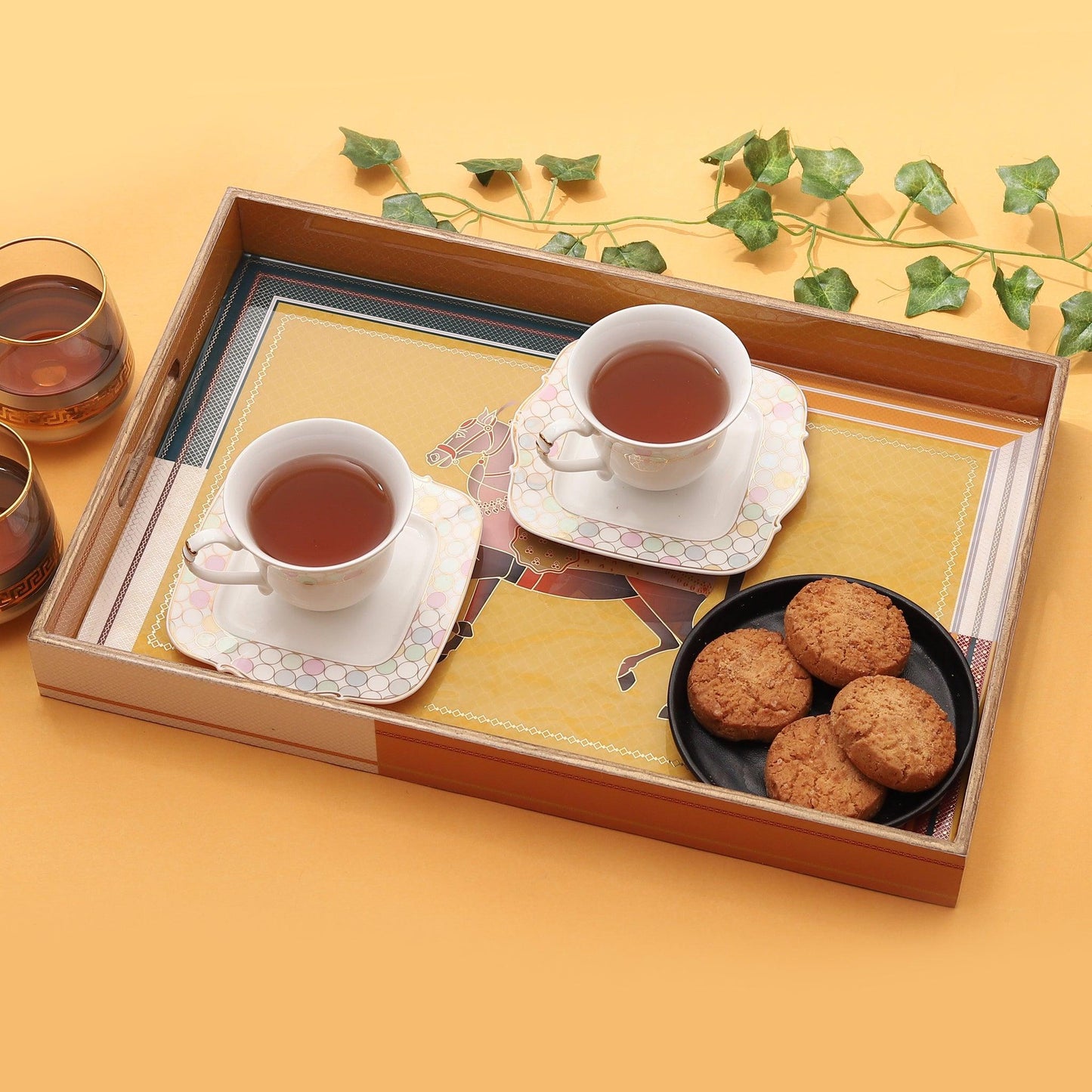 Enamel Coated Multipurpose Serving Tray - Amora Crockery